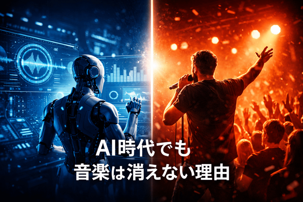 AI時代でも音楽が消えない理由